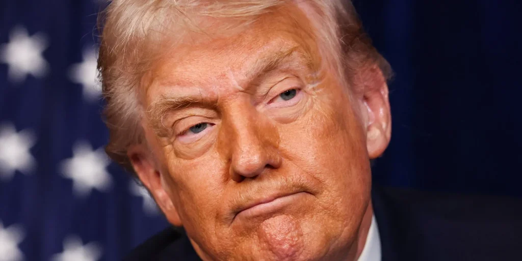 US president and Republican leader Donald Trump.