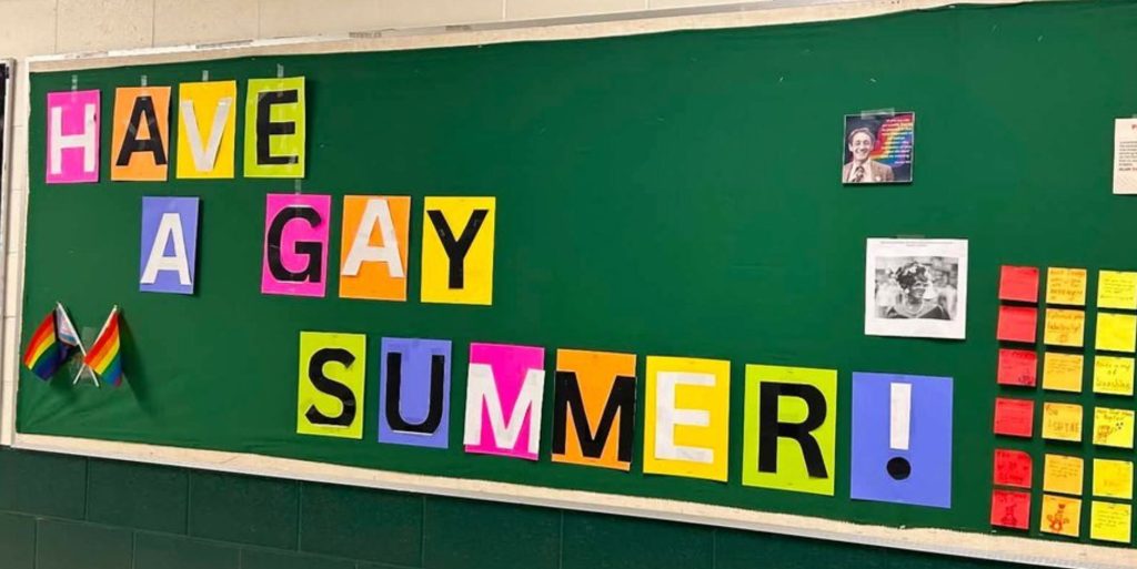 have a gay summer board at Dartmouth Public Schools