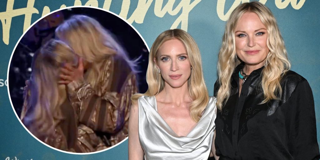 Brittany Snow and Malin Akerman kissed at the Las Culturistas Awards