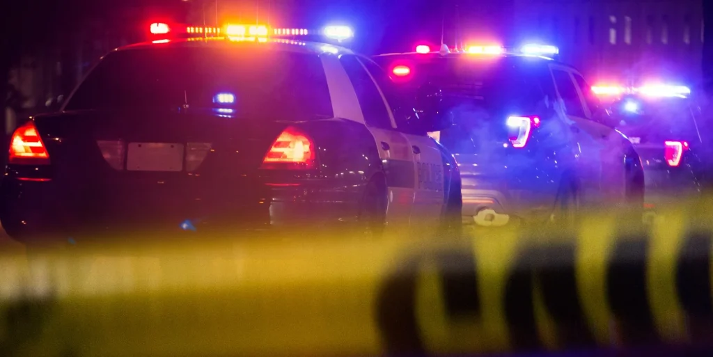 Police cars