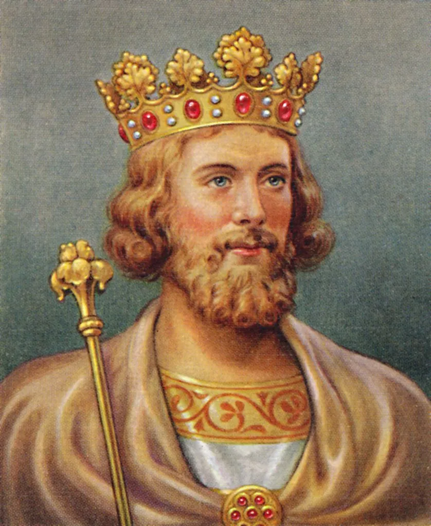 Un retrato del rey Eduardo II