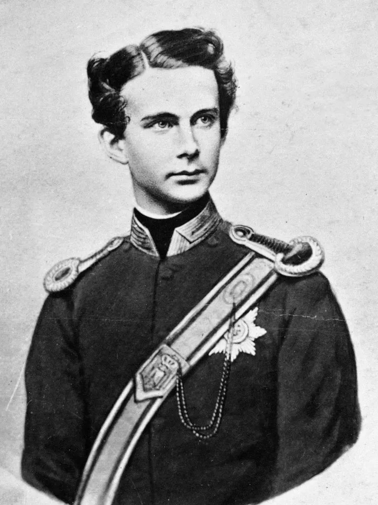 Una imagen del rey Luis II de Baviera.