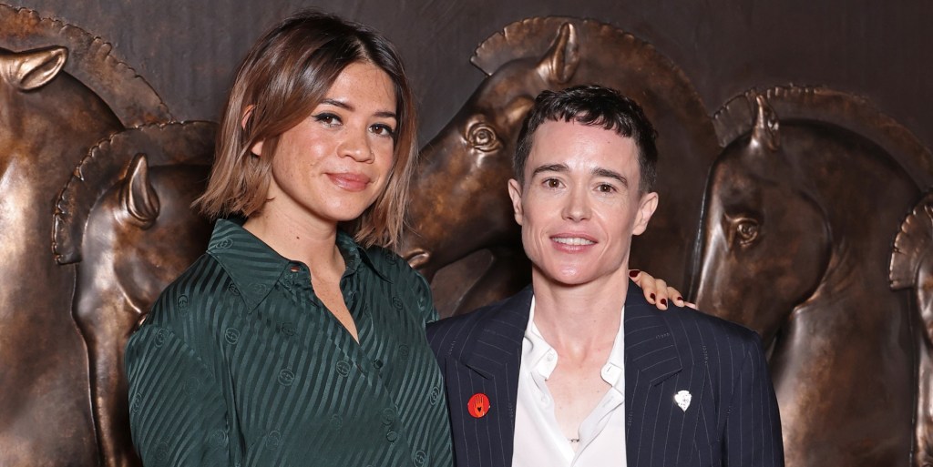 Julia Shiplett y Elliot Page