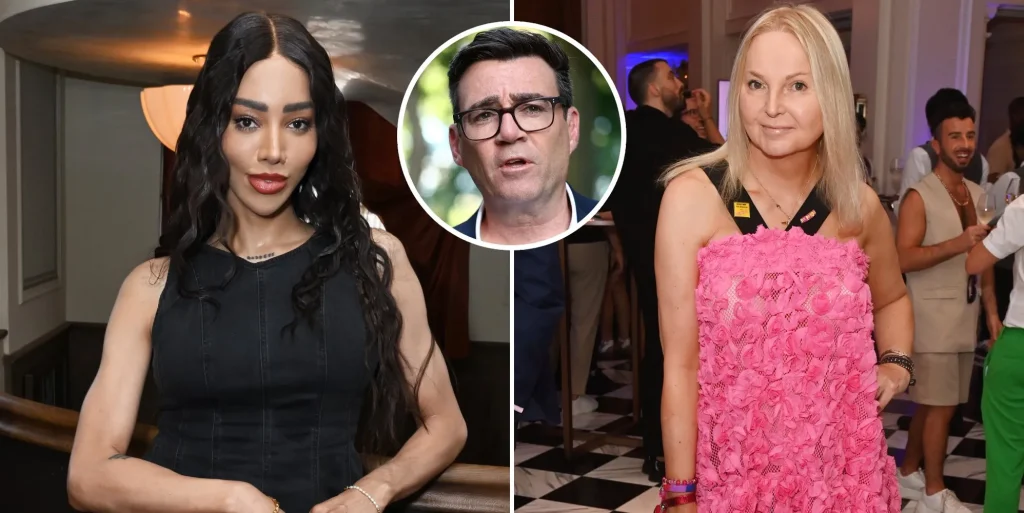 Munroe Bergdorf, Andy Burnham, India Willoughby