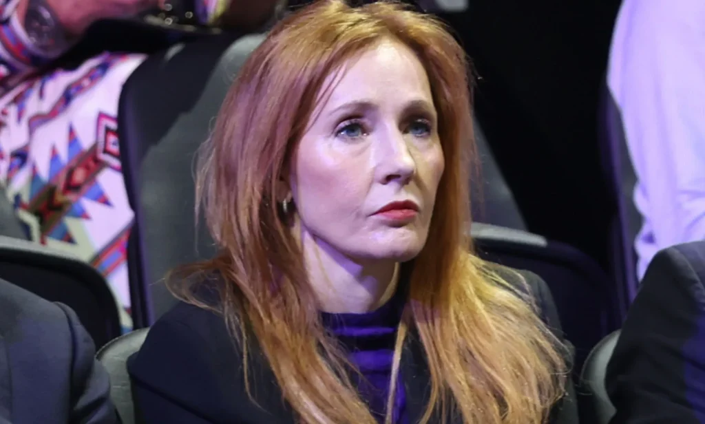 JK Rowling, pictured.