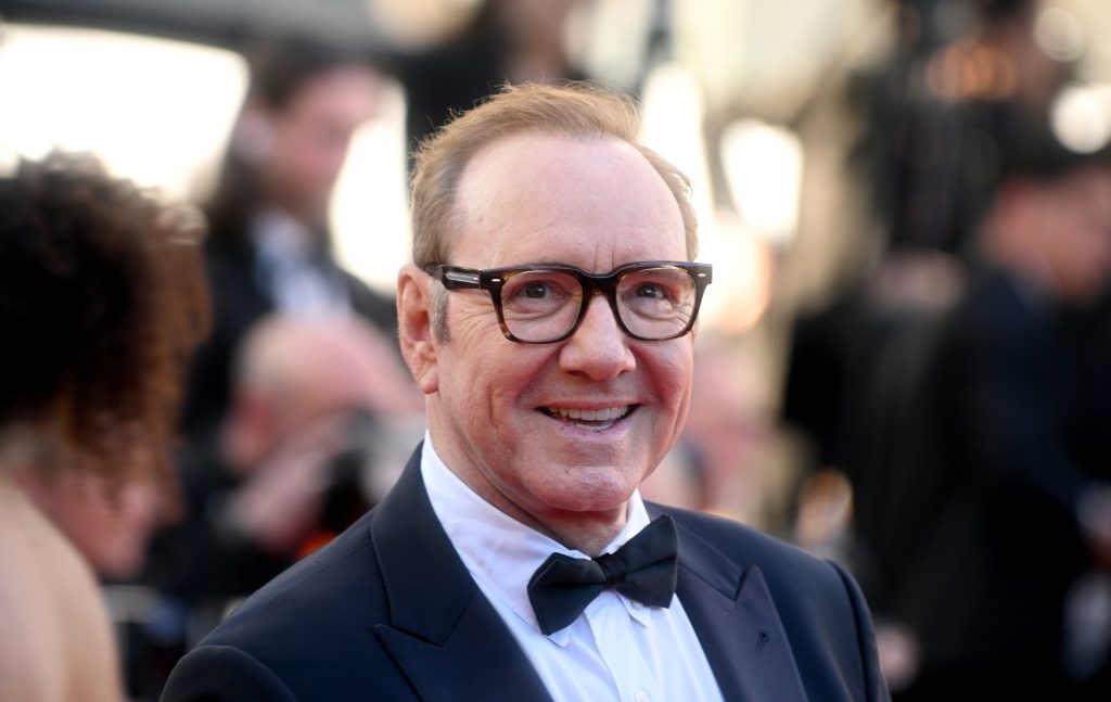 Kevin Spacey in a suit