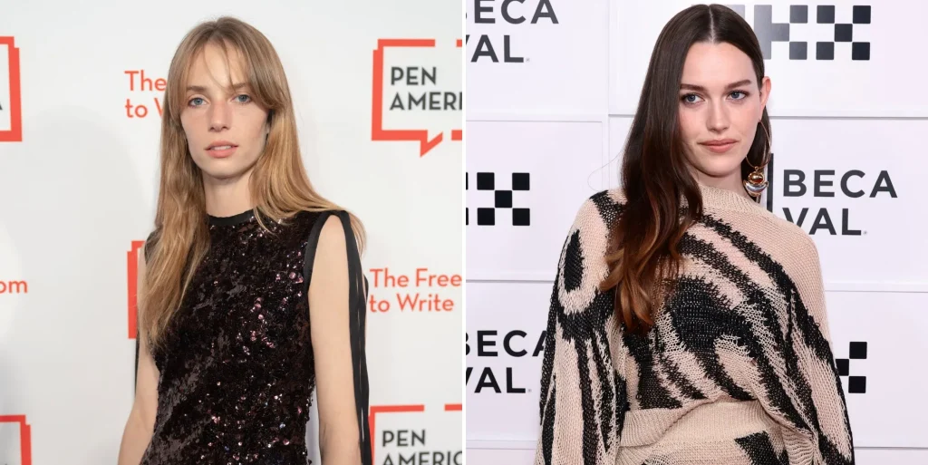 Maya Hawke and Victoria Pedretti