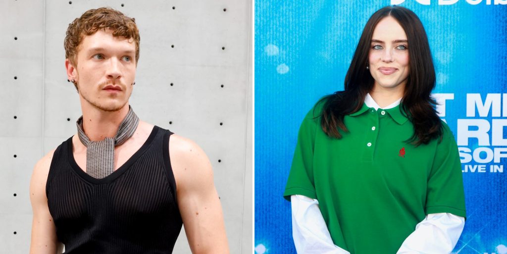 Connor Storrie and Billie Eilish