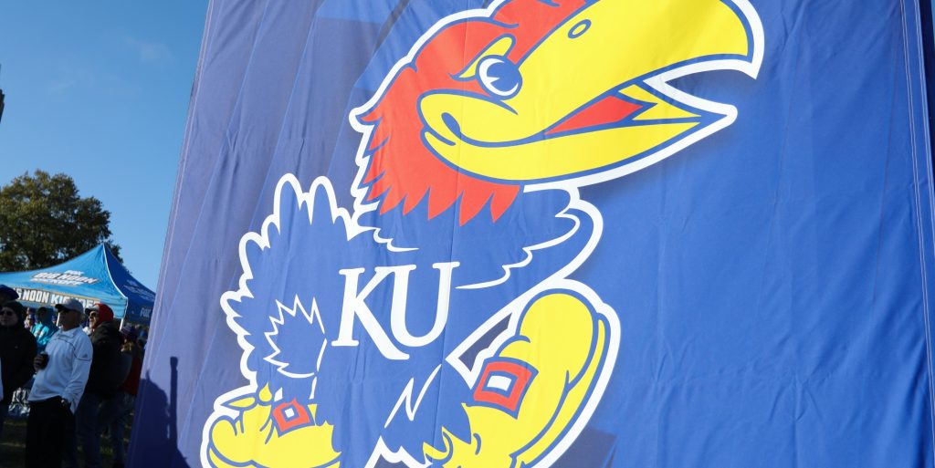 University of Kansas mascot the Jayhawk